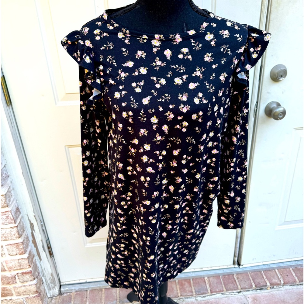 Love, Fire, Long Sleeve, Dress, Size XL
